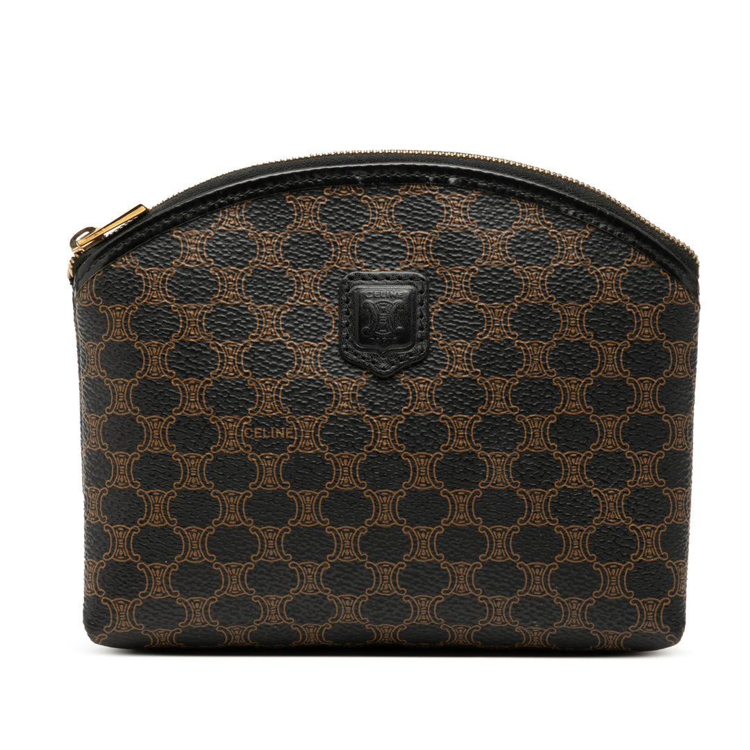 Celine Macadam Coated Toile Pochette