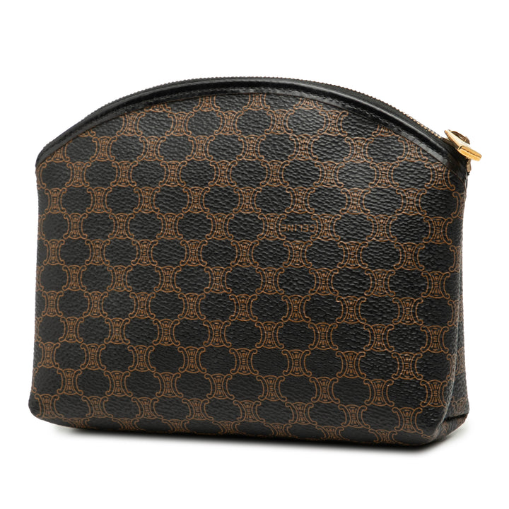 Celine Macadam Coated Toile Pochette