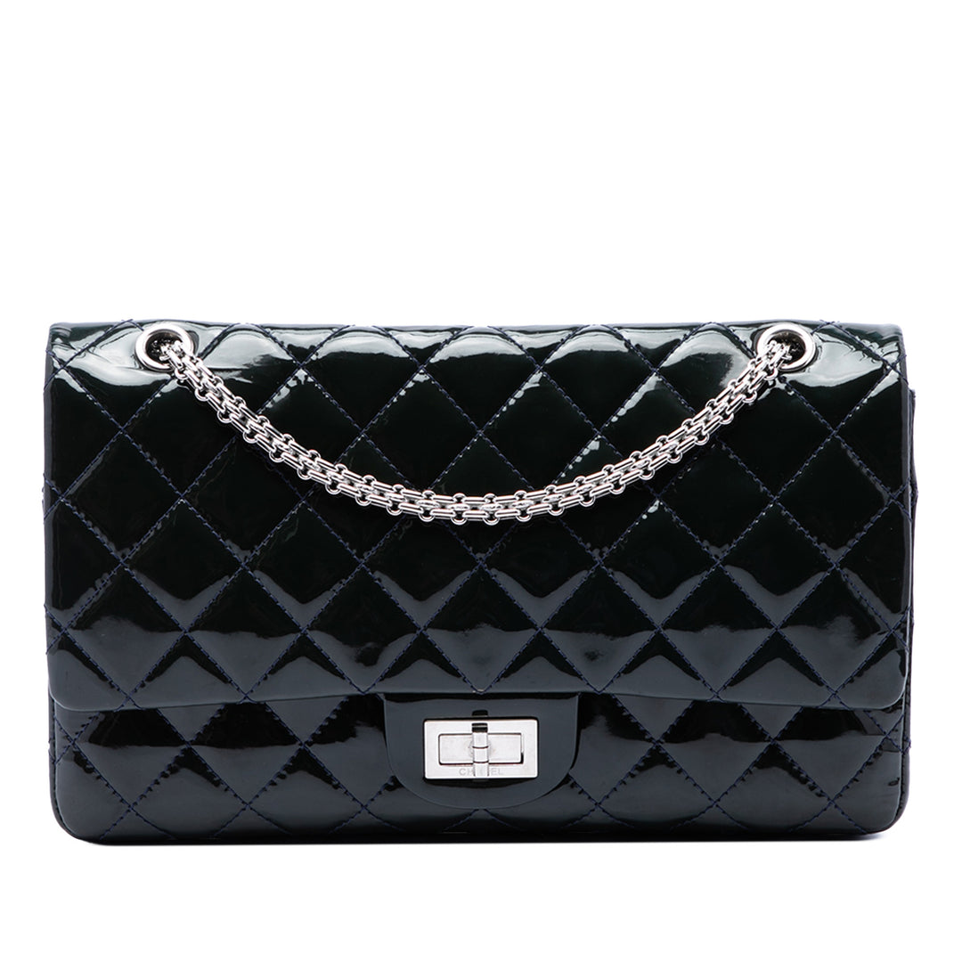Chanel Matelassé Reissue 2.55 Double rabat 227 Bleu