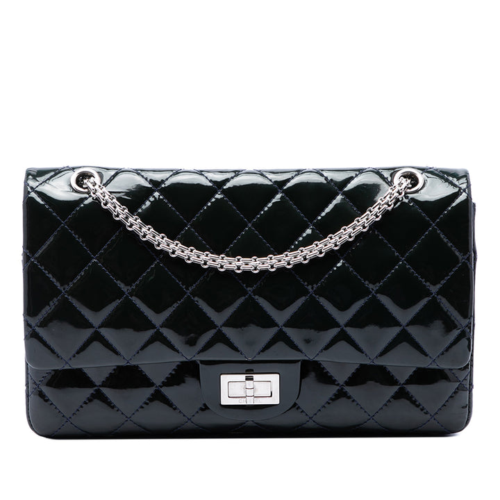 Chanel Matelassé Reissue 2.55 Double rabat 227 Bleu