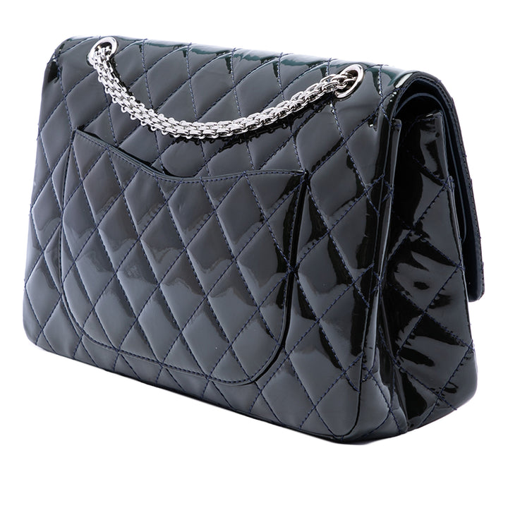 Chanel Matelassé Reissue 2.55 Double rabat 227 Bleu