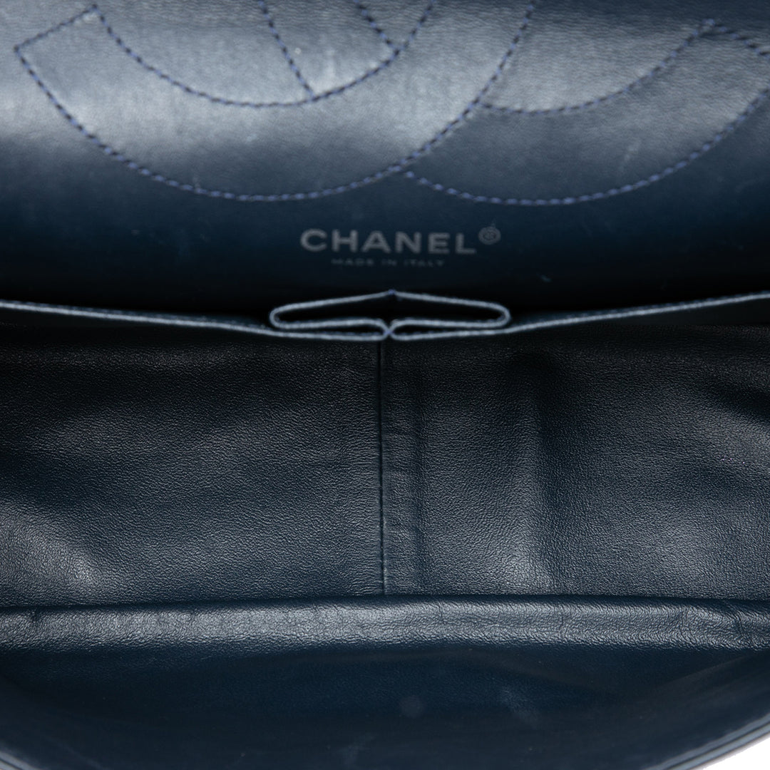 Chanel Matelassé Reissue 2.55 Double rabat 227 Bleu