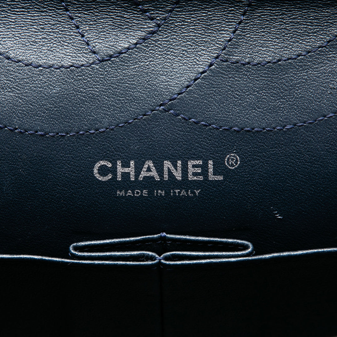 Chanel Matelassé Reissue 2.55 Double rabat 227 Bleu