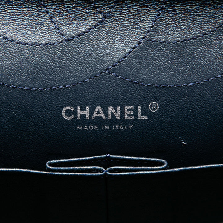 Chanel Matelassé Reissue 2.55 Double rabat 227 Bleu
