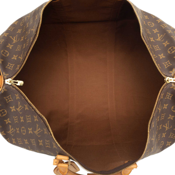 Louis Vuitton Keepall 60 Monogram Marron – vue 4 – GABY PARIS