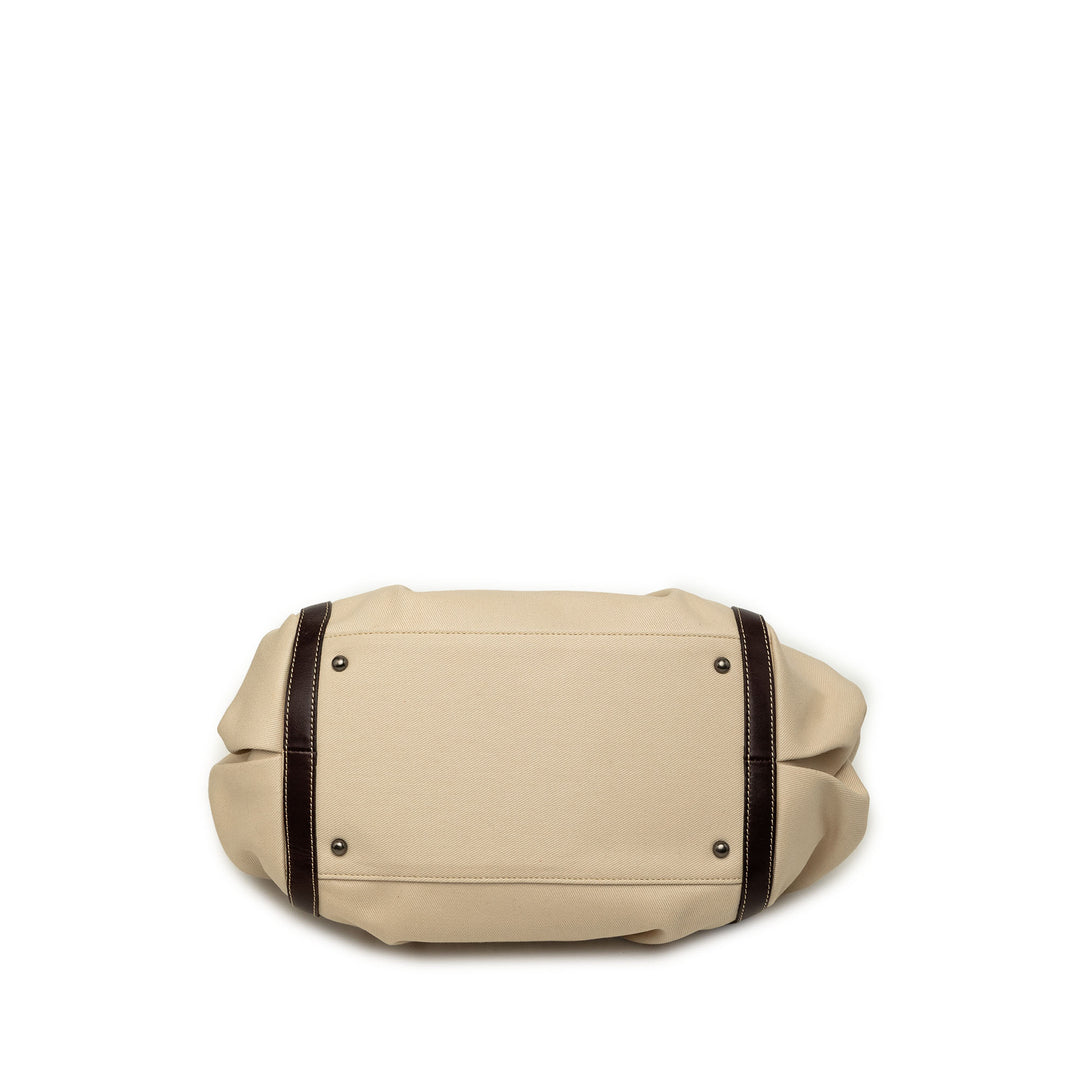 à finitions Cabas Beige