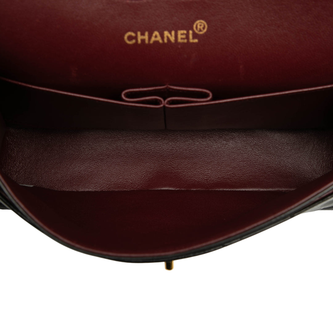 Chanel Medium Classic Cuir d’agneau Double rabat