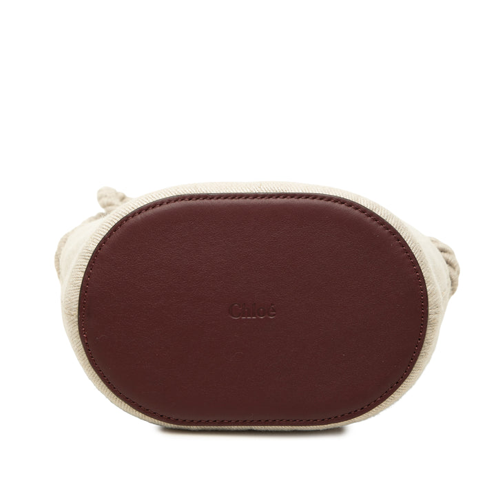 Chloé Sac seau Key Petit Beige – vue 3 – GABY PARIS