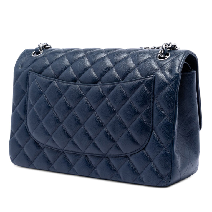Chanel Jumbo Classic Caviar Double rabat