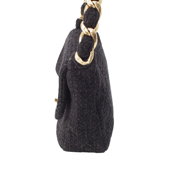 CC Matelassé Rabat simple Tweed Noir