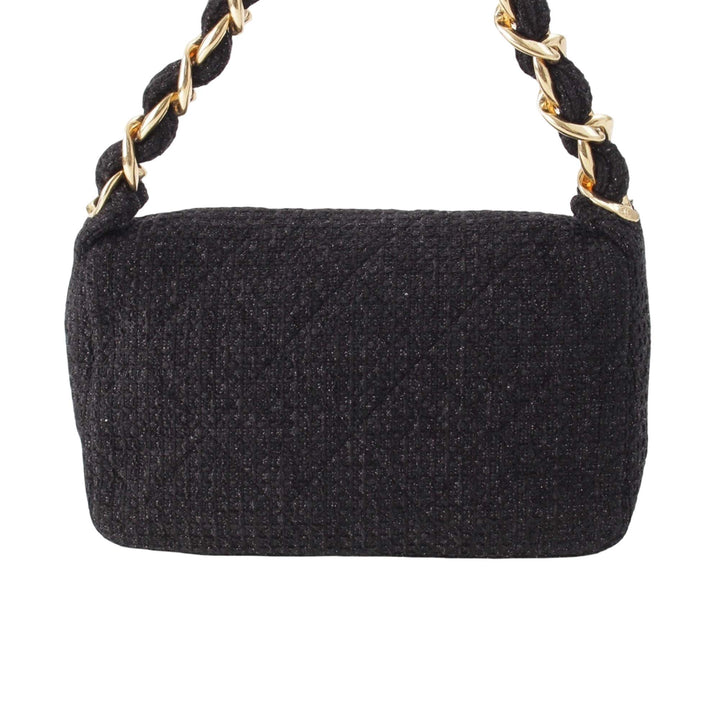 CC Matelassé Rabat simple Tweed Noir