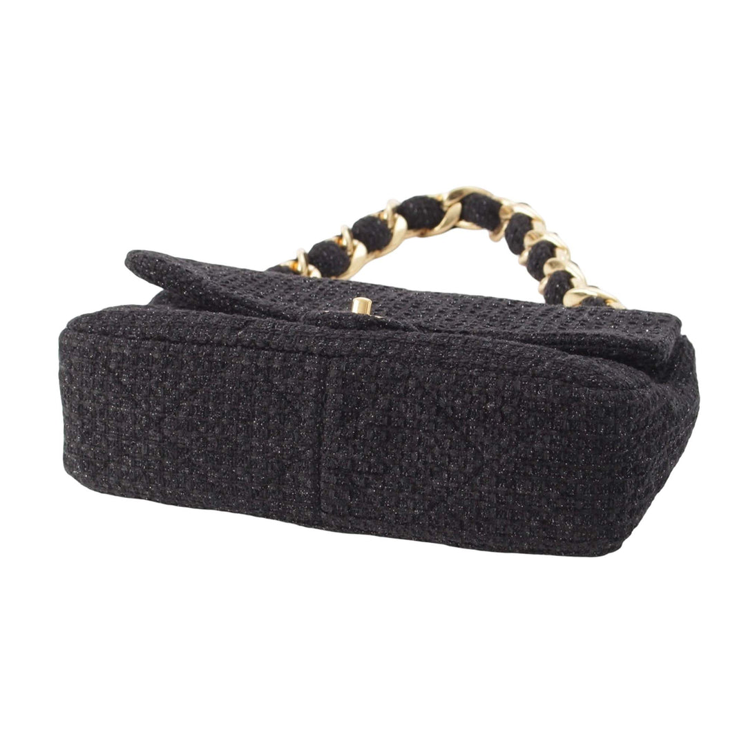 CC Matelassé Rabat simple Tweed Noir