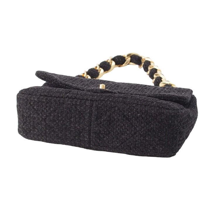 CC Matelassé Rabat simple Tweed Noir