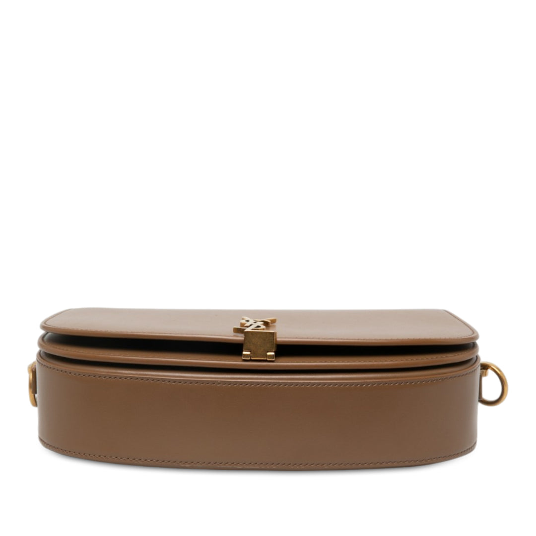 Saint Laurent Voltaire sac à Cuir de veau Marron – vue 3 – GABY PARIS