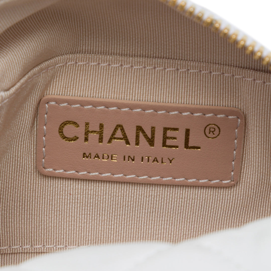Chanel Small Matelassé Cuir d'agneau Perfect Meeting Hobo