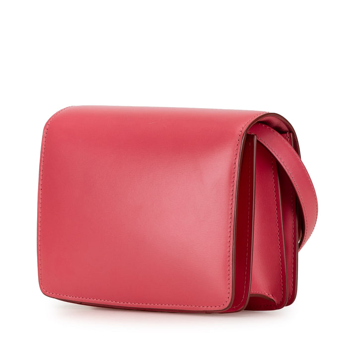 Small Calfskin Classic Box Pink - Gaby Paris