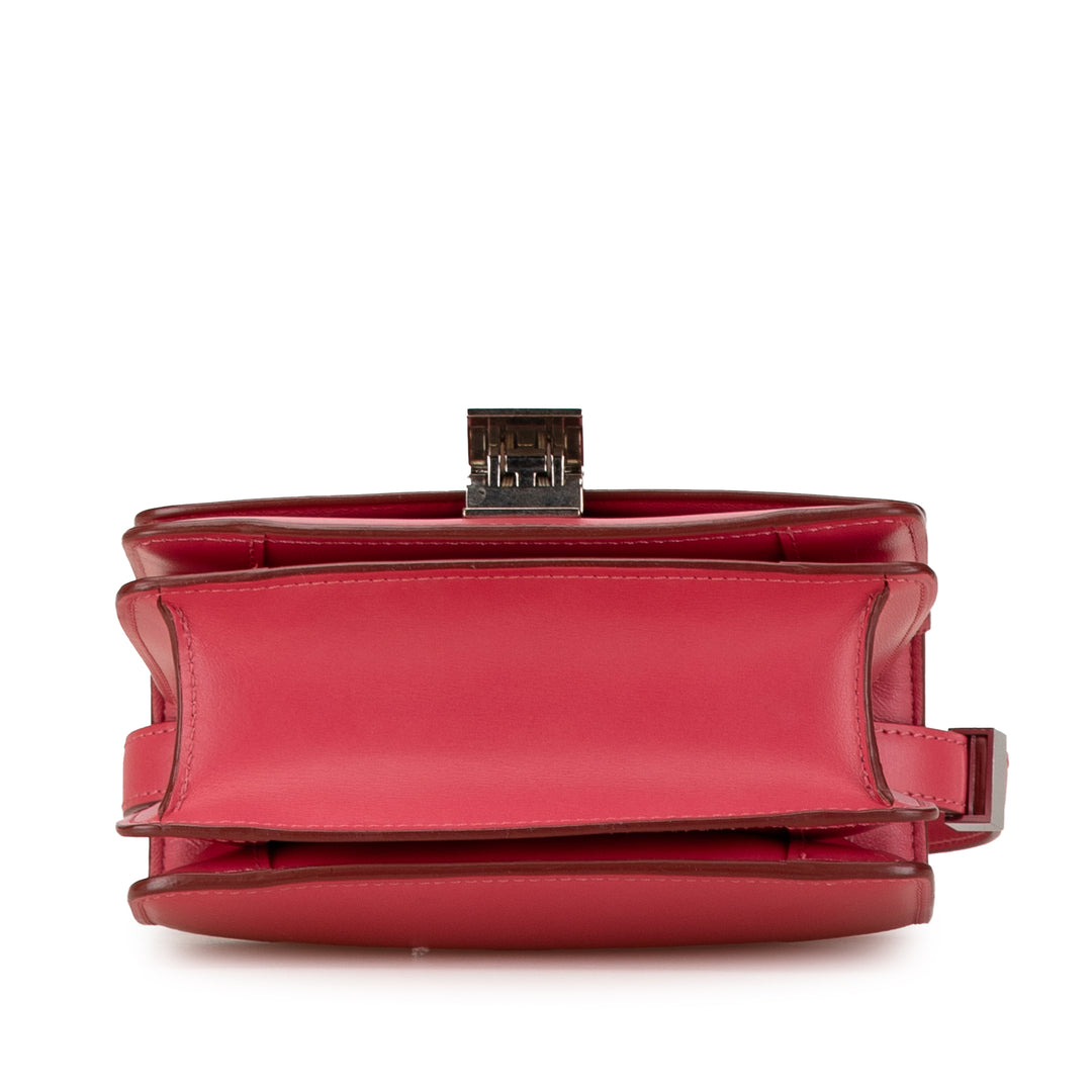 Small Calfskin Classic Box Pink - Gaby Paris