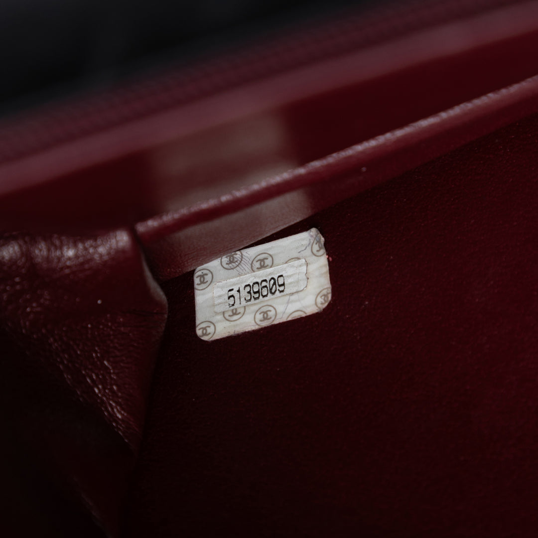 Chanel CC Matelassé Cuir d’agneau Simple rabat – GABY PARIS Authentique