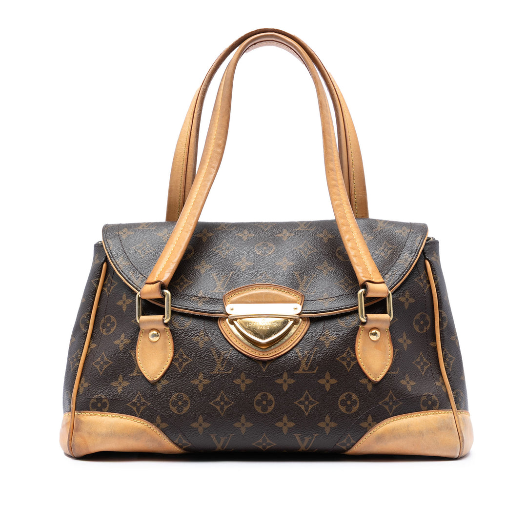 Beverly GM Monogram Marron