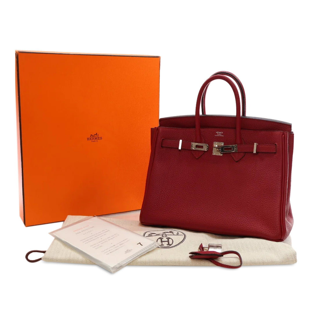 Togo Birkin Retourne 25 Red - Gaby Paris