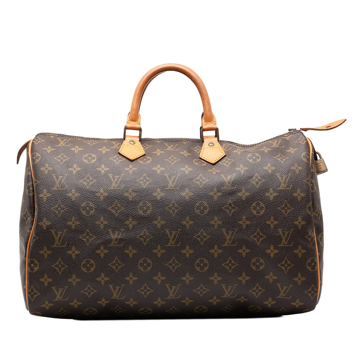 Louis Vuitton Speedy 40 Monogram Marron