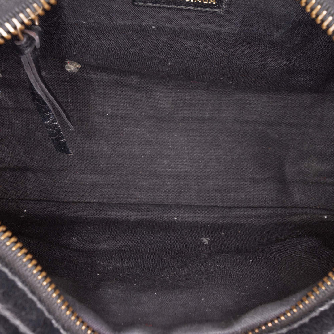 Balenciaga Mini Cuir d'agneau Motocross Graffiti All Over Classic City Sac