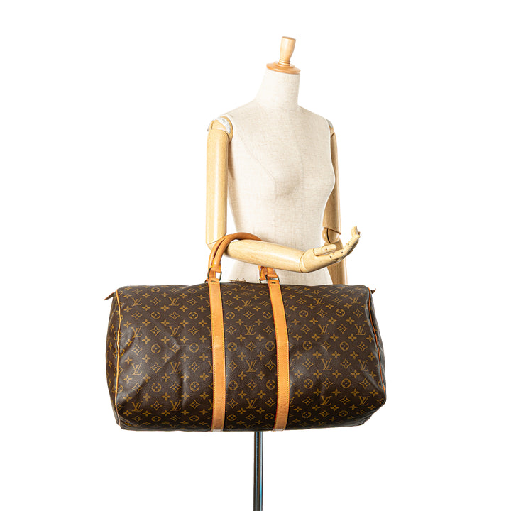 Monogram Keepall 55 Brown - Gaby Paris