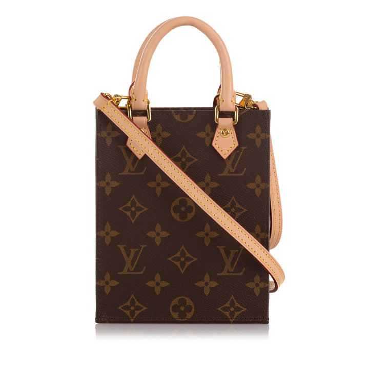 Monogram Petit Sac Plat Brown - Gaby Paris