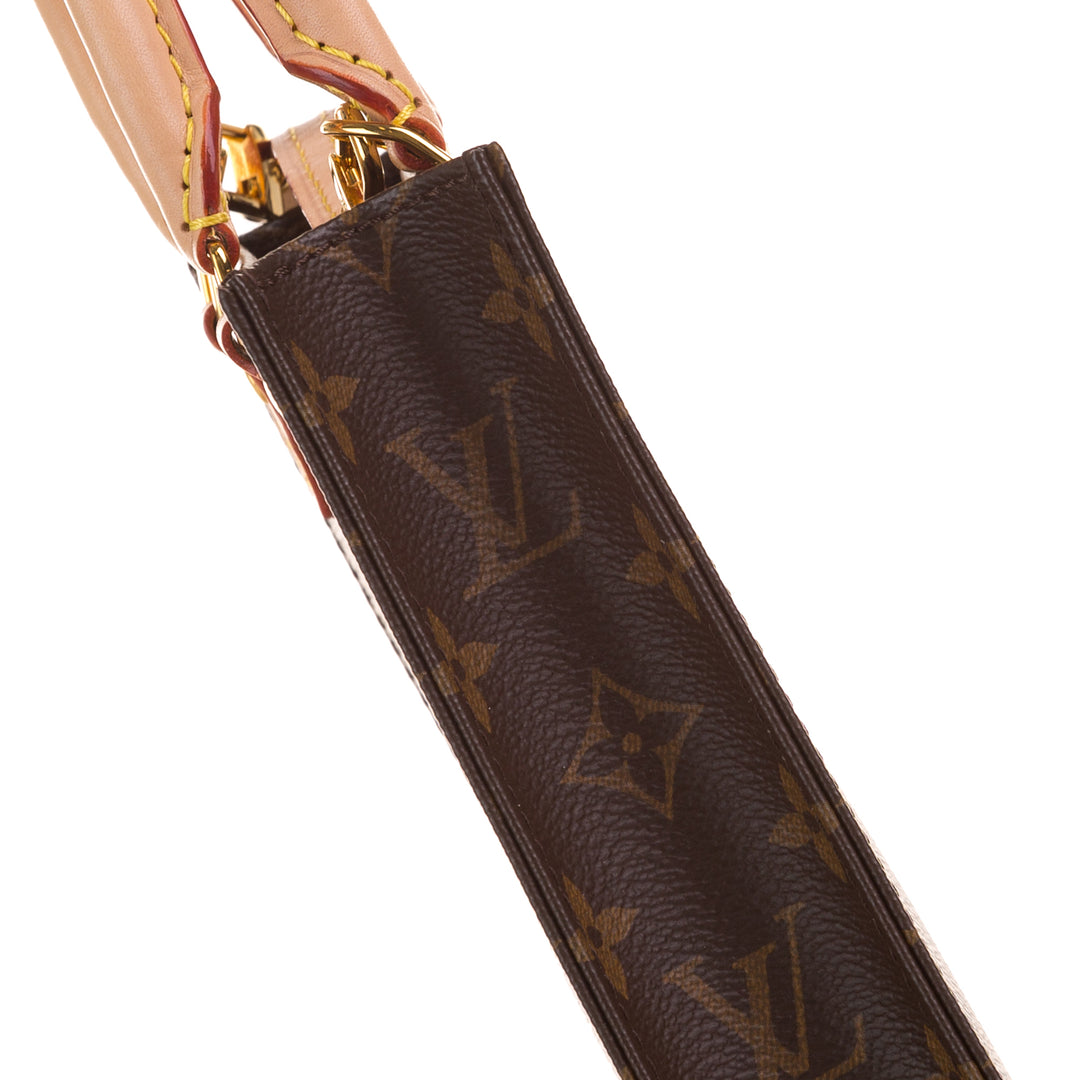 Monogram Petit Sac Plat Brown - Gaby Paris