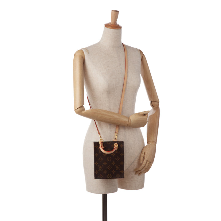 Monogram Petit Sac Plat Brown - Gaby Paris