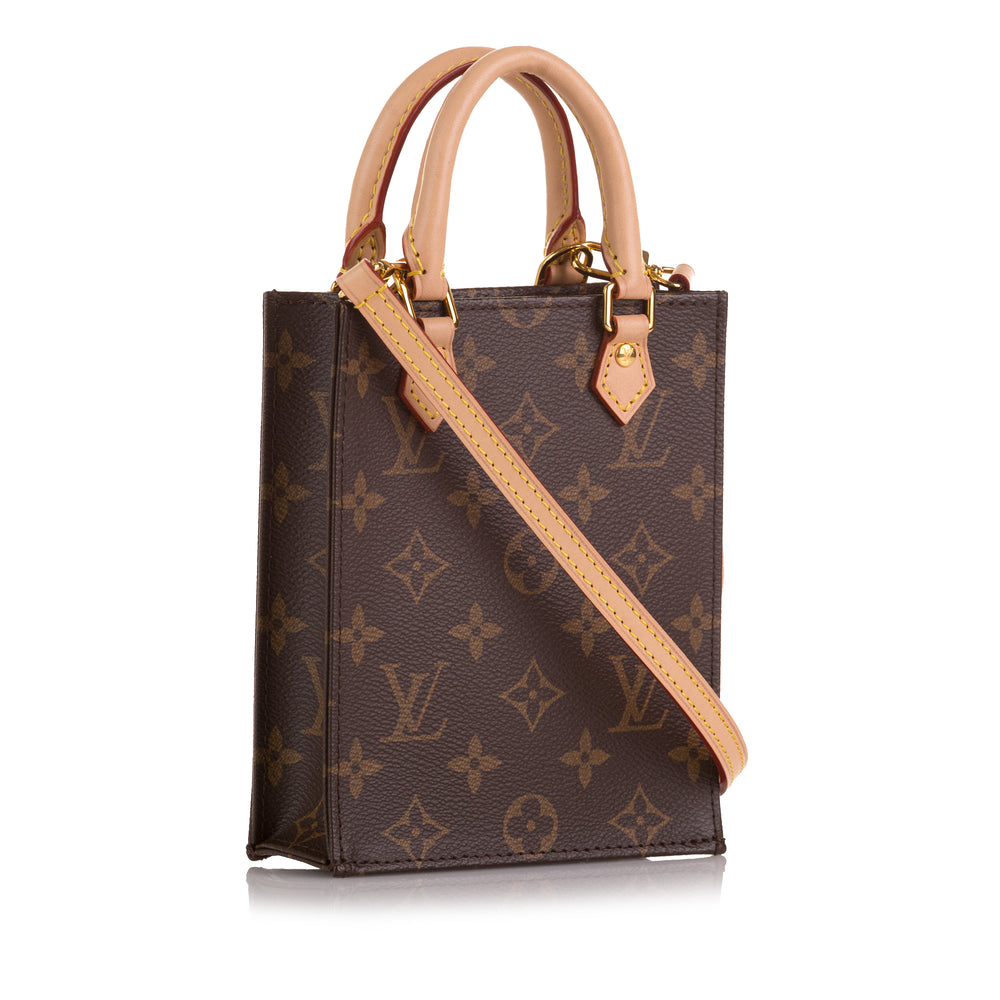 Monogram Petit Sac Plat Brown - Gaby Paris
