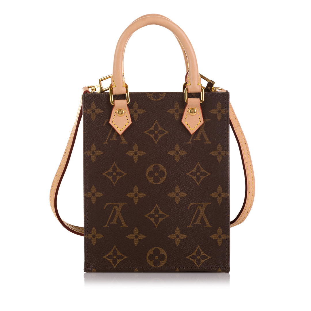 Monogram Petit Sac Plat Brown - Gaby Paris