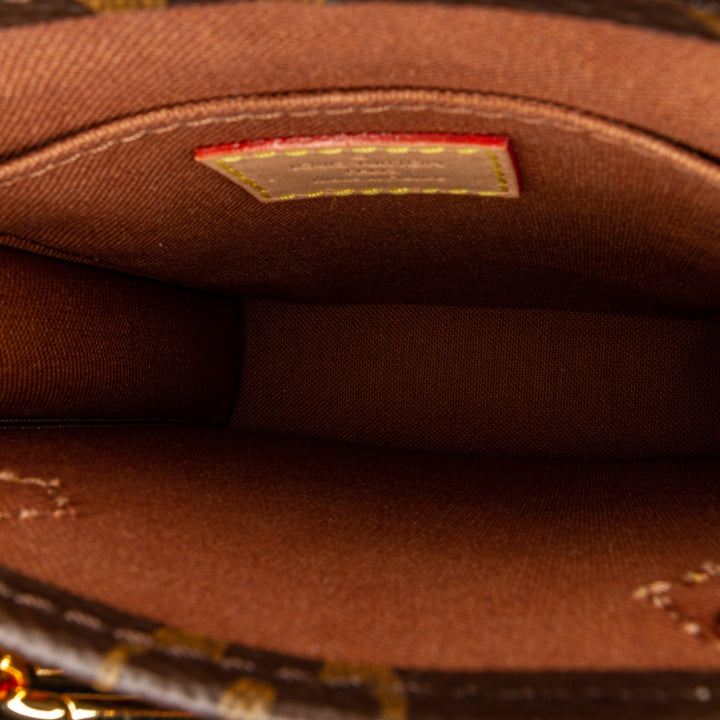 Monogram Petit Sac Plat Brown - Gaby Paris
