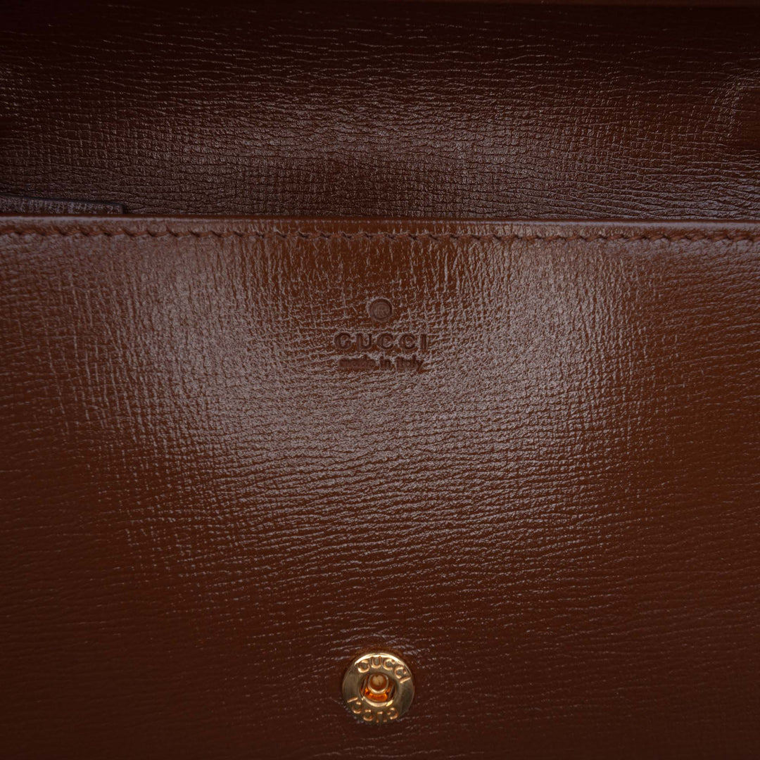Gucci GG Supreme Horsebit 1955 Wallet on Chain