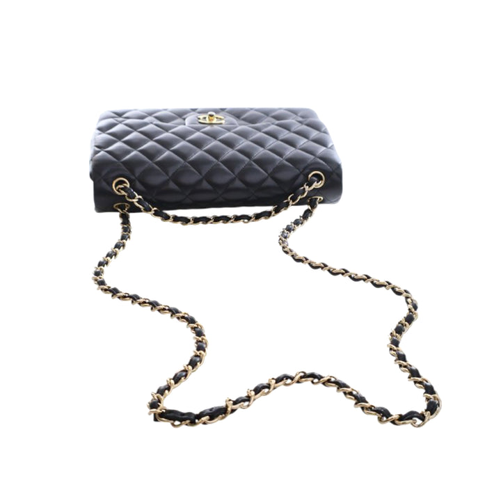 Chanel Jumbo Classic Cuir d’agneau Double rabat