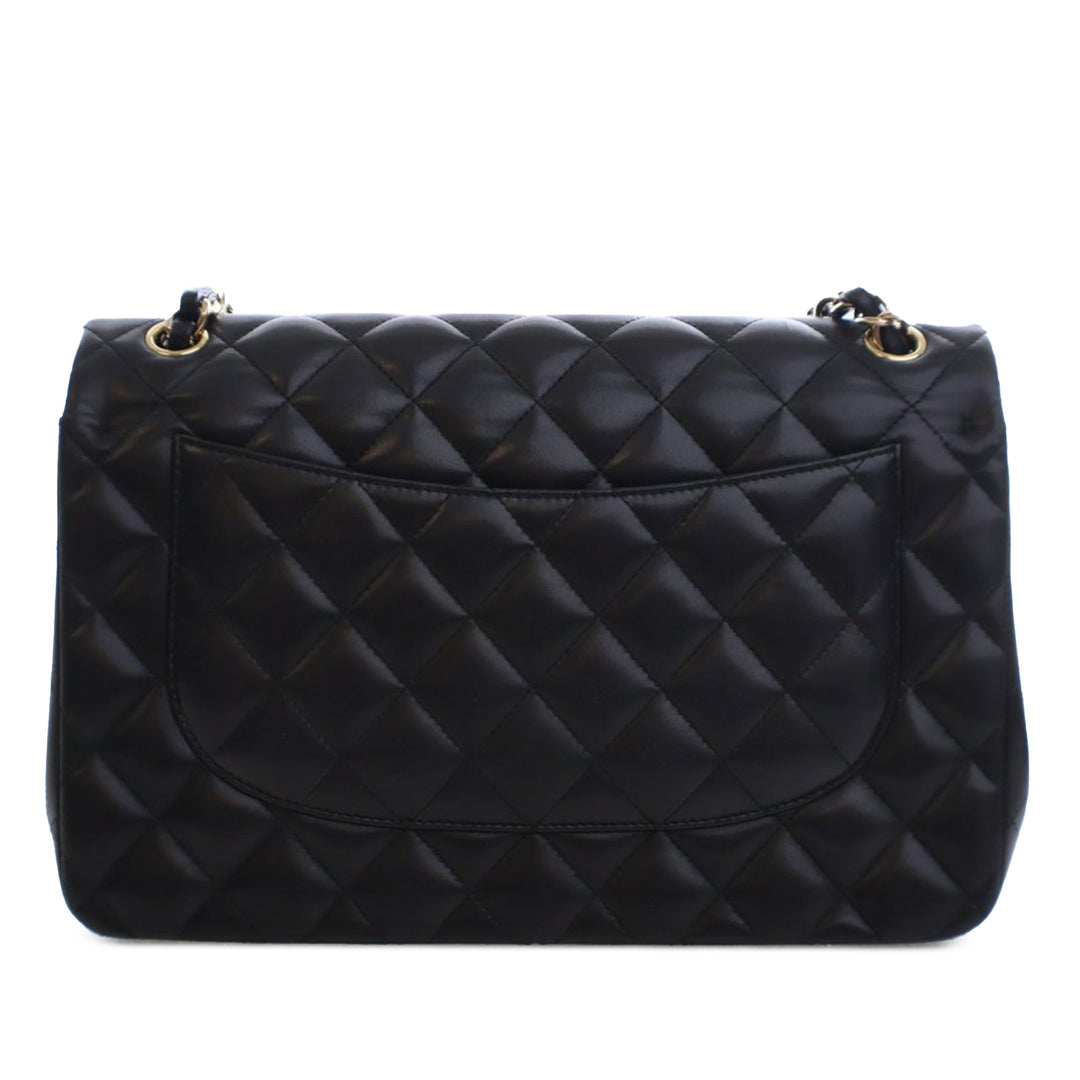 Chanel Jumbo Classic Cuir d’agneau Double rabat