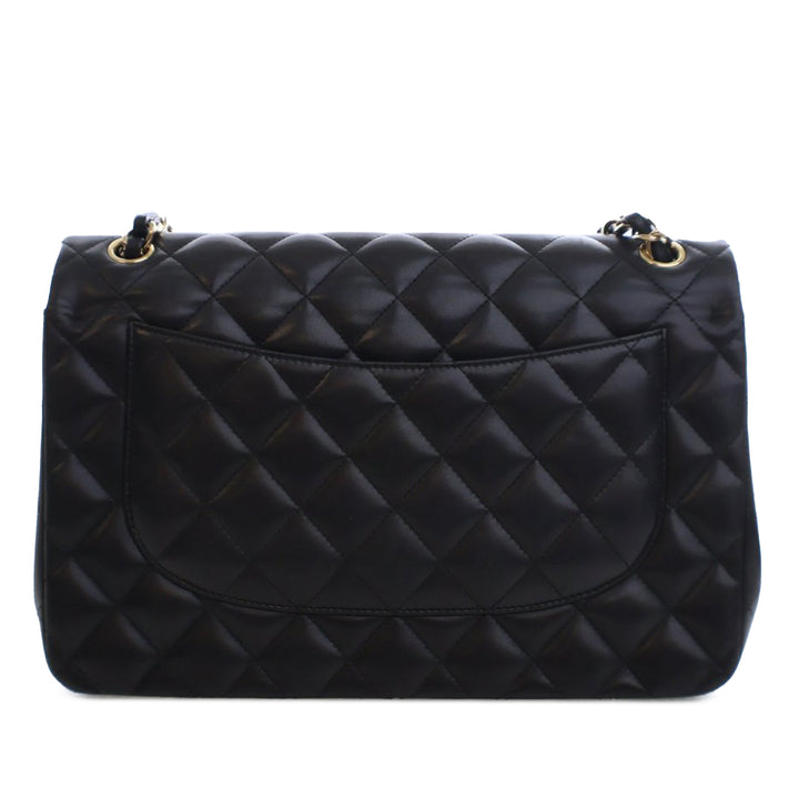 Chanel Jumbo Classic Cuir d’agneau Double rabat