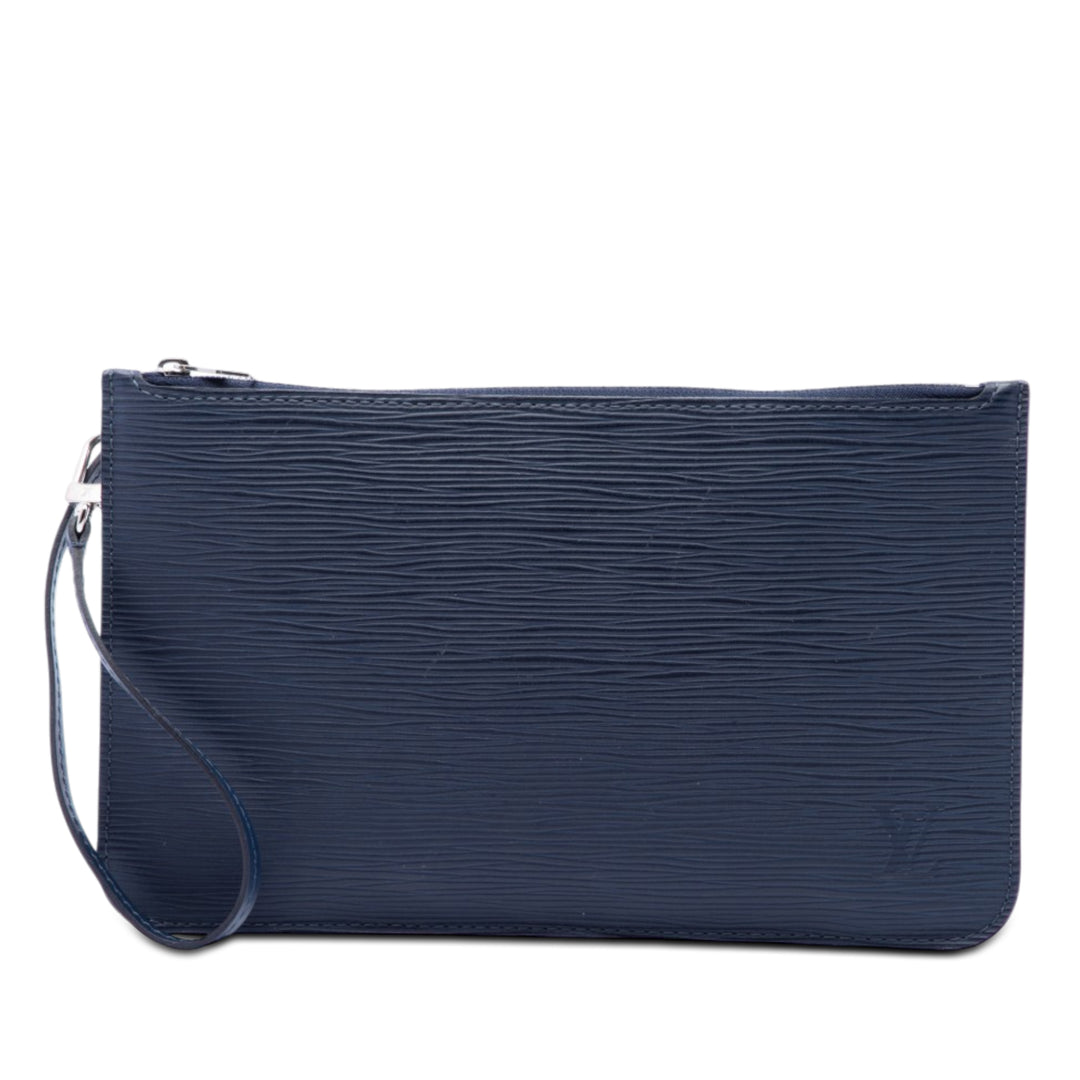 Neverfull Pochette Épi Bleu