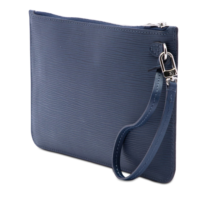 Neverfull Pochette Épi Bleu