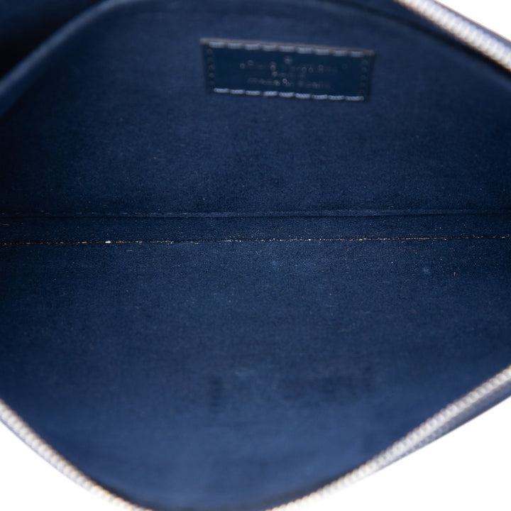 Neverfull Pochette Épi Bleu