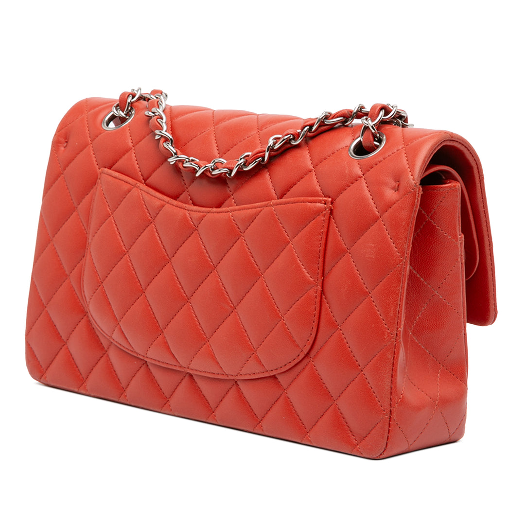 Chanel Medium Classic Cuir d’agneau Double rabat