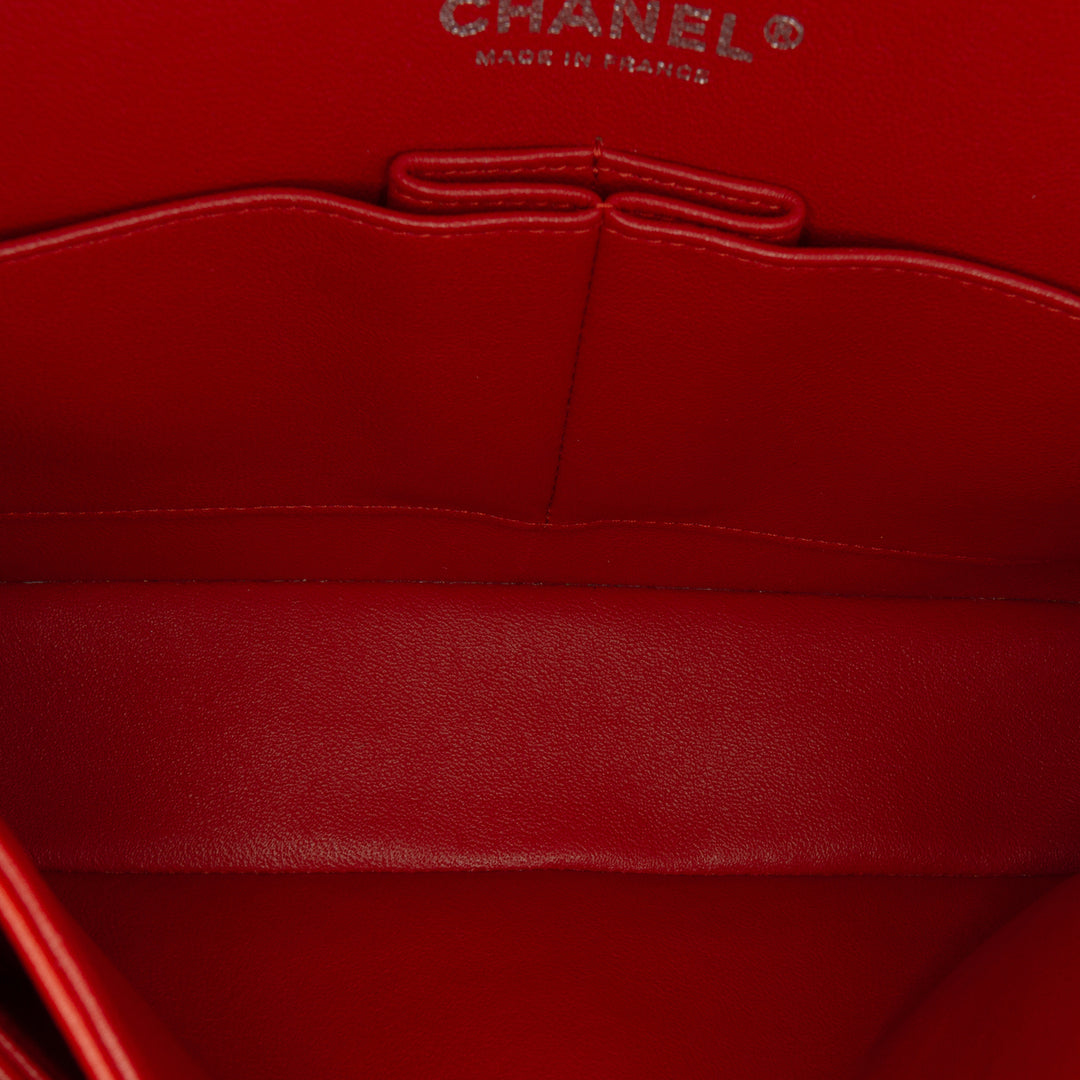 Chanel Medium Classic Cuir d’agneau Double rabat