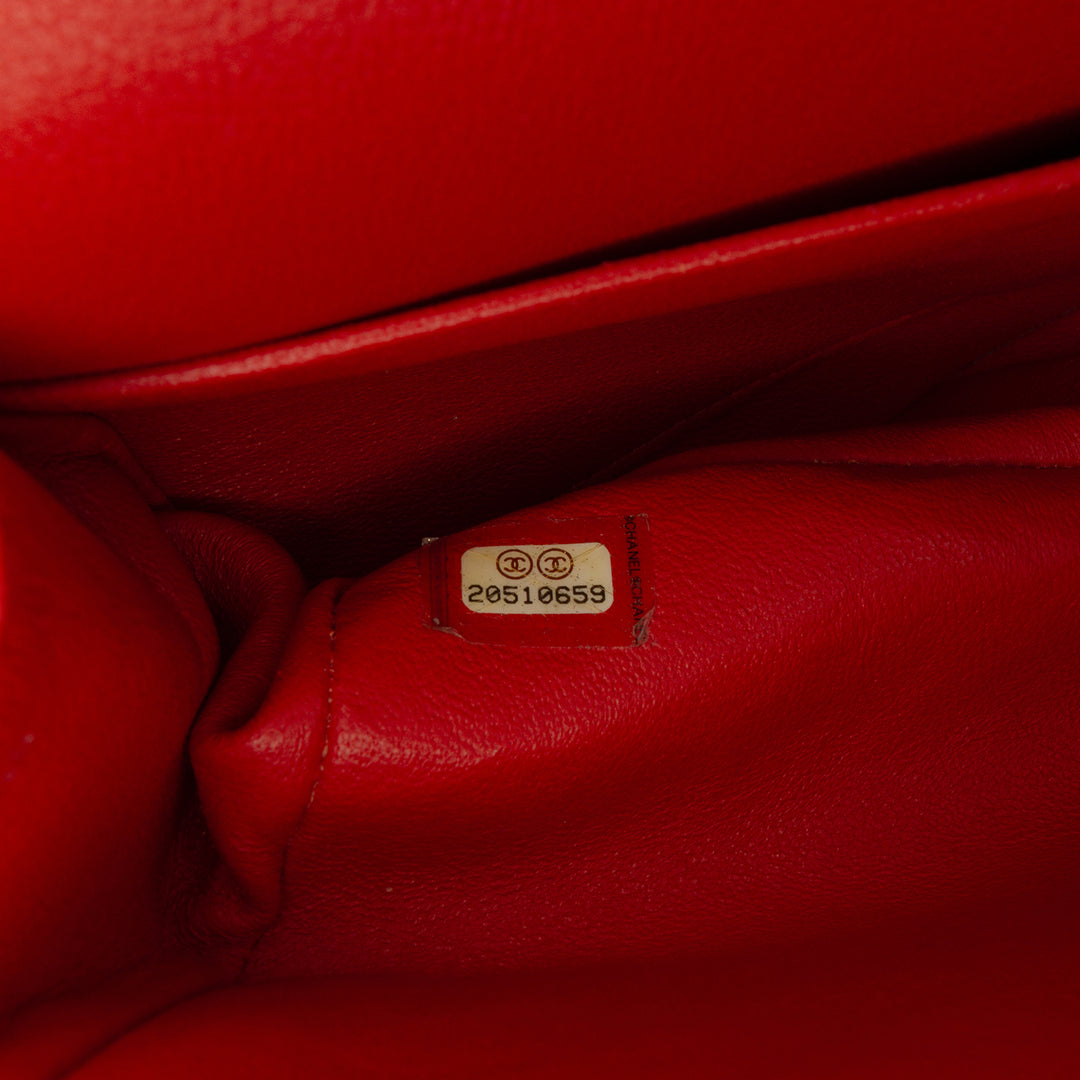 Chanel Medium Classic Cuir d’agneau Double rabat