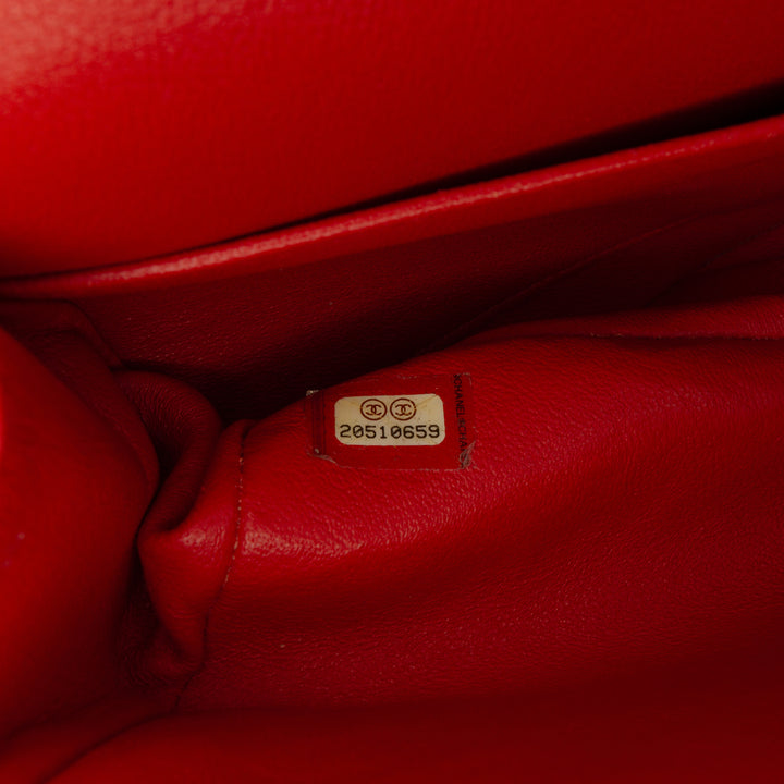 Chanel Medium Classic Cuir d’agneau Double rabat