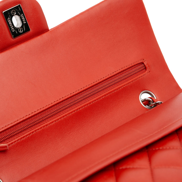 Chanel Medium Classic Cuir d’agneau Double rabat