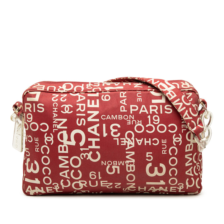 Chanel Imprimé 31 Rue Cambon Sac Rouge – vue principale – GABY PARIS