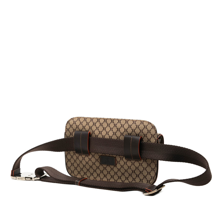 Macadam Double Poche Sac ceinture Beige