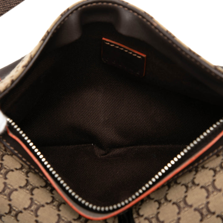 Macadam Double Poche Sac ceinture Beige