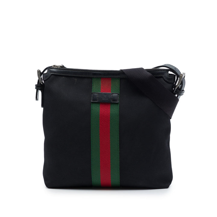 Gucci GG Techno Toile Web Messenger Sac