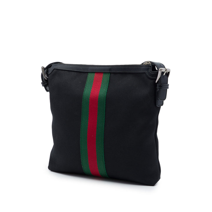 Gucci GG Techno Toile Web Messenger Sac